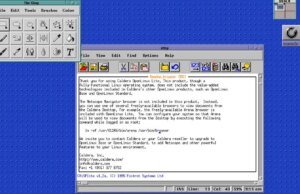 Eu alegremente me reencontrei com minha primeira distribuição Linux no Digital OS Museum