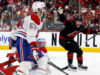 Canadiens ficam aquém na derrota empatada em série para o Hurricanes