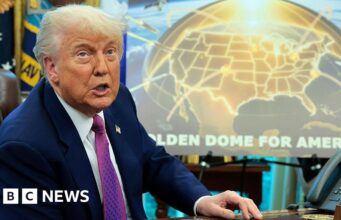 ‘Cúpula Dourada’ de Trump custará US$ 1,2 trilhão e pode não impedir ataque whole com mísseis
