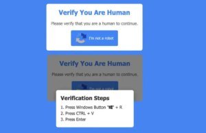 Golpe falso de CAPTCHA pode hackear seu computador