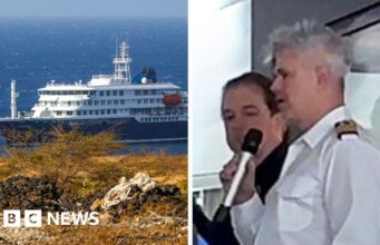 Assista: Passageiros disseram ao navio atingido por vírus ‘não infeccioso’ após a primeira morte