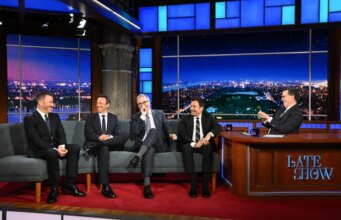 Anfitriões Colbert "O último present" uma última vez esta noite quando a franquia termina