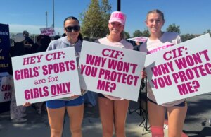Fonte do escritório de Newsom responde ao protesto planejado contra atletas trans no torneio estadual de atletismo feminino