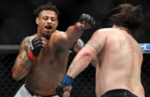 Ex-astro da NFL nocauteado em luta de MMA após entrar em luta com vantagem de peso