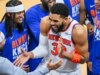 New York Knicks vence Cavaliers para chegar às primeiras finais da NBA desde 1999, após uma derrota dominante no Jogo 4