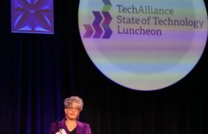 No almoço anual da Tech Alliance, uma análise rigorosa e um apelo à ação