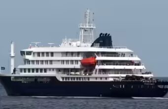 Surto de hantavírus em navio de cruzeiro; 40 passageiros desembarcam em ilha do Atlântico Sul