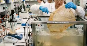 Cientistas cultivam um supermaterial “vivo” feito por bactérias que pode substituir o plástico
