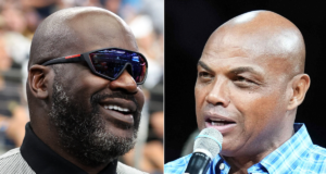 Shaquille O’Neal trolls Charles Barkley durante a cerimônia de formatura de seu mestrado na LSU
