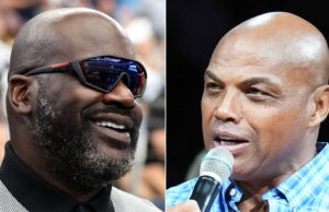 Shaquille O’Neal trolls Charles Barkley durante a cerimônia de formatura de seu mestrado na LSU