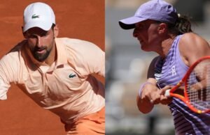 Djokovic e Swiatek avançam no Aberto da França com saída de Rybakina e Jones