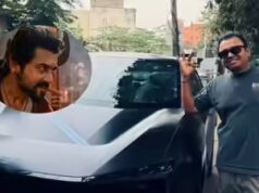 Suriya presenteia carro de luxo da ‘edição Batman’ ao diretor de fotografia de ‘Karuppu’