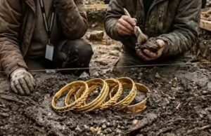 Este tesouro viking de 1.000 anos encontrado na Dinamarca contém argolas de ouro quase puro