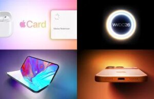 Notícias principais: promoção Apple Card AirPods Professional, programação WWDC 2026 e muito mais
