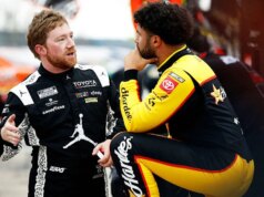 Bubba Wallace ‘vendo vermelho’ depois de sofrer um acidente, a motorista desiste de raiva e chora e a NASCAR errou o alvo