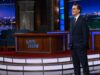 Stephen Colbert está de volta à TV no acesso à comunidade em Michigan junto com o roqueiro Jack White