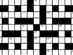 As palavras cruzadas do domingo hindu nº 59