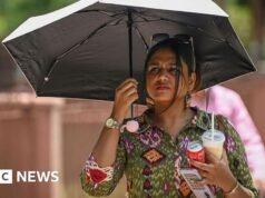 A temperatura de Delhi mostrou 43,5ºC. Por que parecia mais quente?