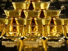 Ouro e prata caem à medida que temores de aumento das taxas atingem metais preciosos
