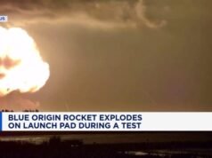 Blue Origin gira para plataforma de lançamento redesenhada após explosão para voar até o closing de 2026