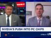 Os novos chips para PC da Nvidia representam a tentativa do CEO Huang de vencer em todas as camadas da pilha de IA