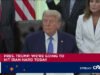 Trump promete mais ataques ao Irã, dizendo que os EUA “os atacarão com muita força”