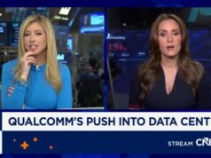 As ações da Qualcomm disparam 15% depois que a fabricante de chips quase dobra a projeção de receita não relacionada a aparelhos para 2029