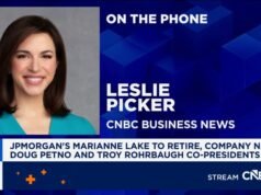 JPMorgan nomeia Doug Petno e Troy Rohrbaugh co-presidentes com a saída da executiva de longa information Marianne Lake