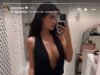 Kylie Jenner mostra sua figura incrível em um vestido profundo de US $ 280 de sua nova coleção de roupas inspirada na ‘intimidade crua’