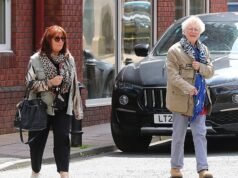 Noddy Holder de Slade parece feliz e saudável ao comemorar seu 80º aniversário com sua esposa Suzan – seis anos depois de ter recebido apenas seis meses de vida em meio à batalha contra o câncer na garganta
