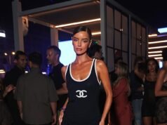Maura Higgins parece chique em um minúsculo vestido Chanel enquanto participa de um evento do Spotify em Cannes, enquanto continua seu verão divertido no jet set