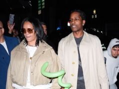 O parceiro de Rihanna, A$AP Rocky, oferece uma homenagem adorável ao filho em present em Los Angeles