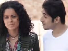 Kangana REAGE às alegações de que machucou Vir durante a cena do BEIJO