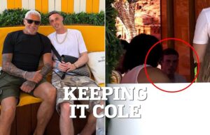 Cole Palmer arrisca a ira de sua namorada enquanto festeja com estrelas do Love Island em Ibiza depois de ser rejeitado pela seleção inglesa para a Copa do Mundo