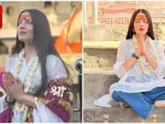 Celina busca consolo no templo de Mahakaleshwar em meio à batalha do divórcio