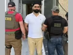 O cidadão indiano Sandeep Singh foi preso pelo ICE na Califórnia; pode enfrentar deportação