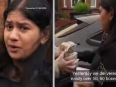 Mulher de origem indiana serve refeições caseiras em Belfast depois que a violência toma conta da cidade: ‘As pessoas estão com medo’