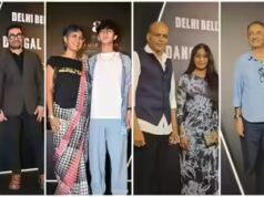 Aamir segura a mão de Gauri na festa de Lagaan 25; Kiran e Azad se juntam