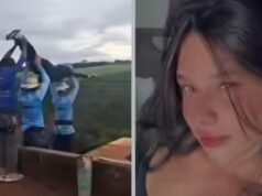 A saltadora de bungee leap brasileira que caiu 40 metros sem corda ainda estava viva quando a equipe de resgate a alcançou