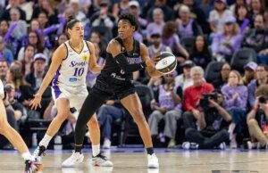 Valquírias mantêm Kelsey Plum sob controle e explodem faíscas
