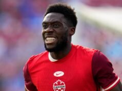 Capitão do Canadá, Alphonso Davies, disponível para jogar contra o Catar