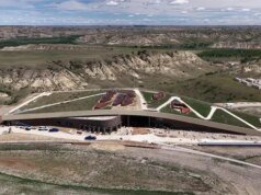 Inauguração da Biblioteca Presidencial Theodore Roosevelt em Badlands da Dakota do Norte