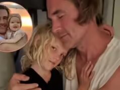 Kimberly Van Der Beek homenageia a memória do falecido marido
