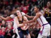 Relatório: WNBA não rescindirá a última falta técnica de Caitlin Clark