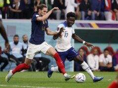 Inglaterra F Bukayo Saka (Aquiles) ainda não ‘100 por cento’