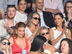 30 fotos de celebridades como Maura Higgins, Romeo Beckham e Mary Berry no primeiro dia de Wimbledon