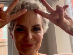 Tracy Shaw, de Corrie, compartilha a luta com o primeiro tratamento de quimioterapia enquanto envia uma mensagem para a ex-co-estrela