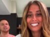 Stacey Solomon incrédula ao receber um presente de David Beckham e Joe Swash entra na conversa