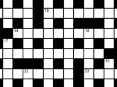As palavras cruzadas do domingo hindu no. 61 (definido por Arden)