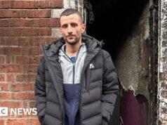 ‘Nunca vou superar ver minha casa pegar fogo’: moradores de Belfast cambaleiam após uma noite de agitação